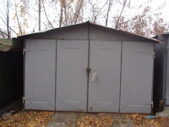 Продам гараж металлический на нулевом секционный.