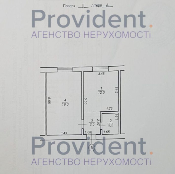 Продаж 1 кімнатної квартири| 38 м2|єОселя - фото 1