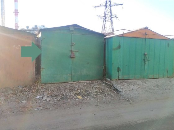 Металевий гараж, кооператив Алмаз Полтава