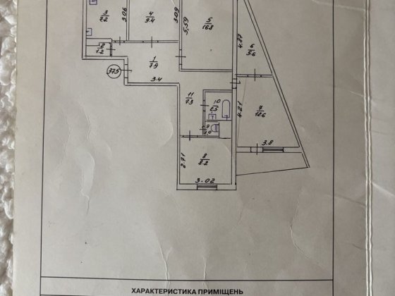 Продаж 4-х кімнатної квартири Черкассы