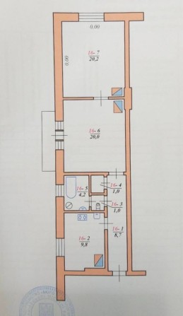 Продам 2-кімн в історичному центрі міста, 63м2 - фото 1