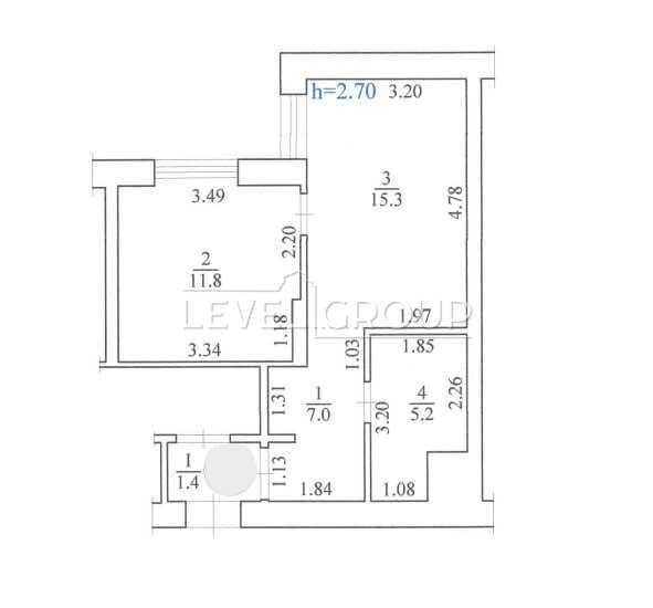 Продається стильна 1-к. квартира 39м2 у ЖК «Варшавський+» - фото 1