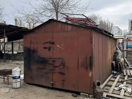 Металический гараж Слобожанское