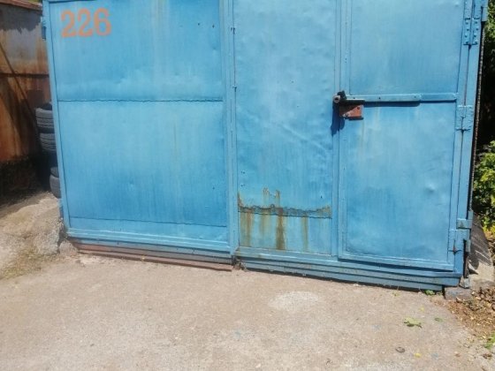 Металевий гараж в Полтаві кооп."Реактор" Полтава