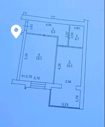 Квартира на Корбутовці - фото 1
