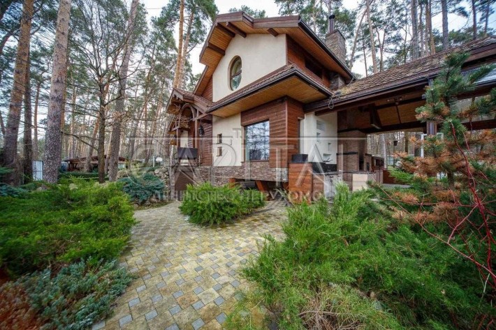 Оренда дизайнерський будинок з укриттям 240м2 5 кім. поруч є ліс озеро - фото 1