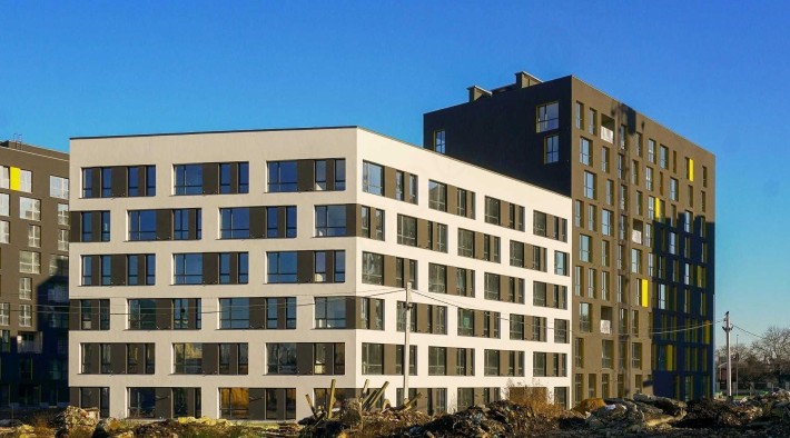 Простора квартира 73.5 м² у ЖК "Підзамче. Вежа", 2 санвузли - фото 1