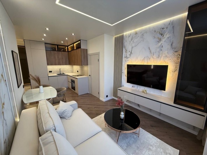 VIP - 62 метра. Терраса. Ремонт - никто не жил. Мебель. 61 - Жемчужина - фото 1
