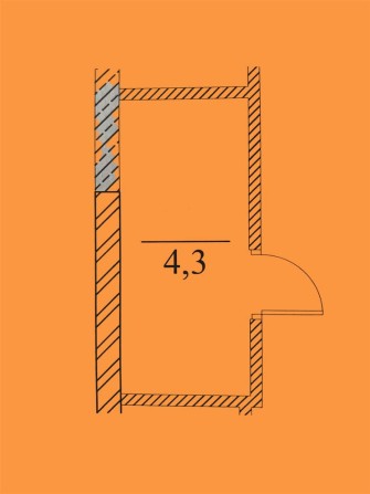 Оренда 4,3 m2 комора, кладова, комірка, кладовка - фото 1