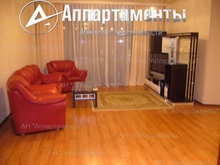 Сдам 4к.кв в новострое, 180м, капремонт, мебель, техника, 2 с/у, Центр - фото 1