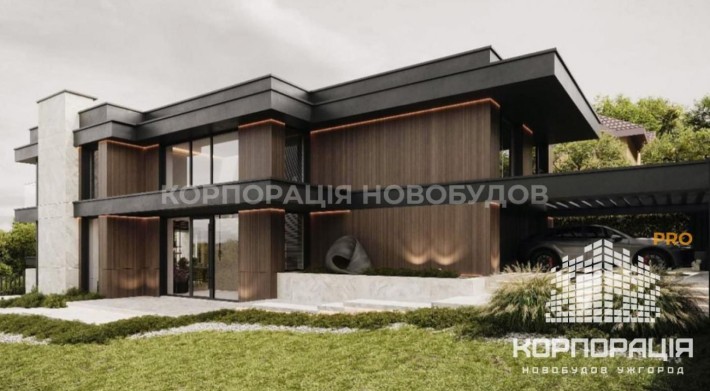 Продаж будинку з басейном та панорамним видом на все місто - фото 1