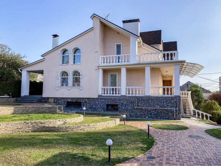 Продаж будинку з басейном, сауною, кінозалою, 6 соток - фото 1