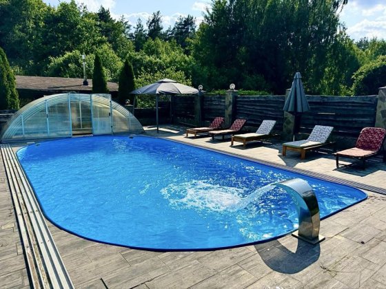 ДОМ посуточно! БАССЕЙН с подогревом/ТЕННИСНЫЙ КОРТ/САУНА! Блиставица