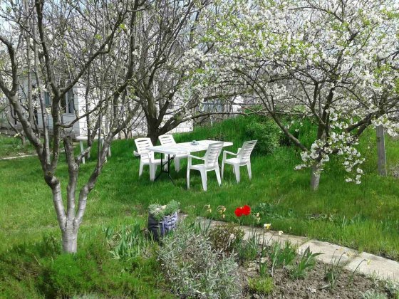 Сімейний відпочинок на морі. Каролино-Бугаз