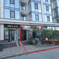 Нове Оренда магазина на червоній лінії в ЖК "САЛЮТ" свіжий ремонт, вода, каналізація. Дніпро