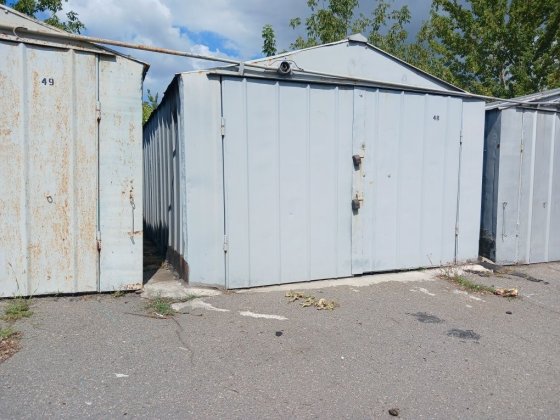 Гараж металевий кооператив  "Московський"