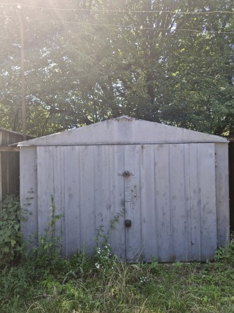 Гараж металевий. - фото 1