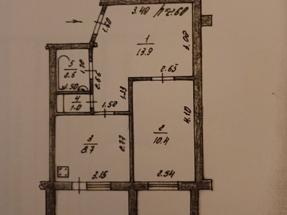 Продам 1-ну квартиру по вул.Святоюріївській 30 Вишневе