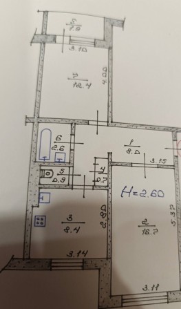 Продам двухкомнатную «Чешку» - фото 1