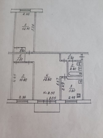 Продаж 3 кімнатної квартири на Соц.місті - фото 1