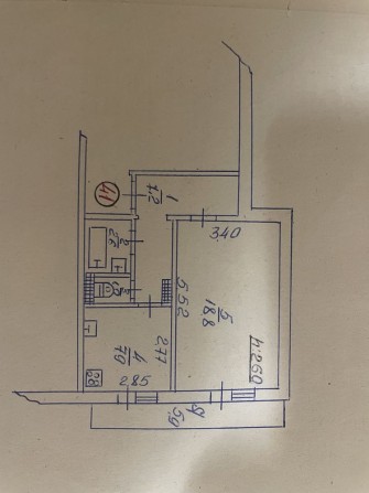 Продам 1 кімнатну І.Сірка 37 ВЛАСНИК - фото 1