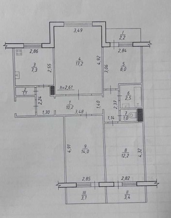 Продам чудову 4-х кімнатну квартиру по пр. М. Лушпи (Берізка) - фото 1