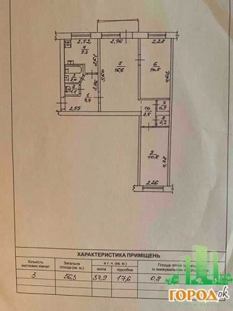 Продаж трикімнатної квартири бульвар Шевченка (р-н Апельсину) - фото 1