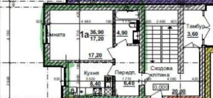 Продається 1кім новобудова, з можливістю розтермінування - фото 1