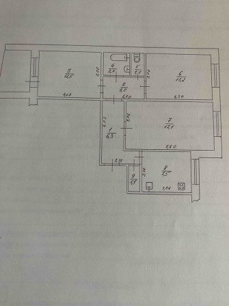Продам 3х кім квартиру - фото 1