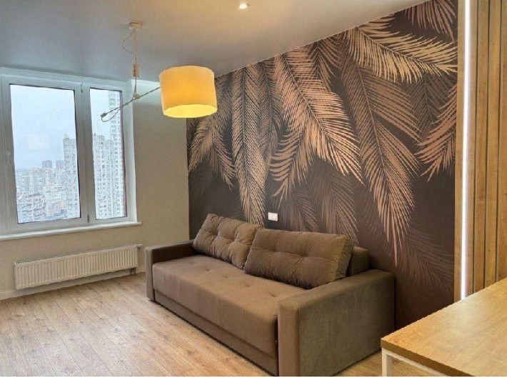 ЖК Seven, 1к квартира 45 м², Осокорки, краєвид на Дніпро - фото 1