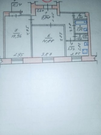 2- кімнатна квартира у центрі.От хозяина. - фото 1