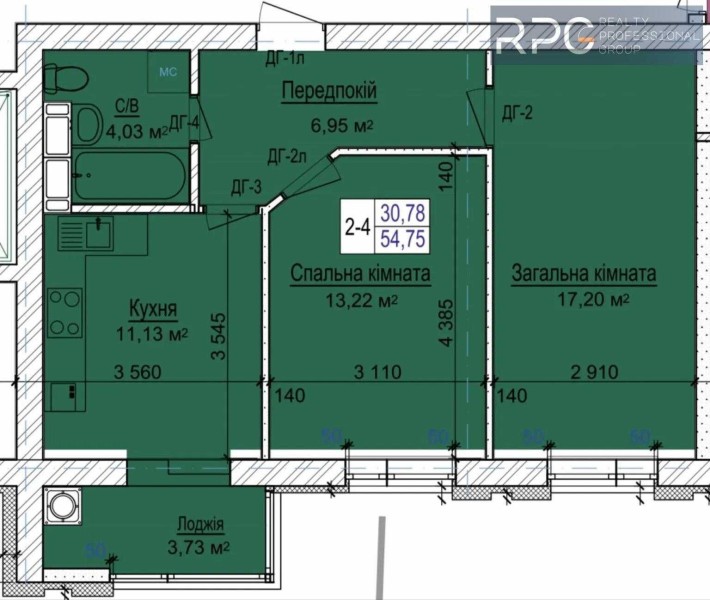 Продаж 2к квартира в ЖК У-Квартал в с. Софіївська Борщагівка - фото 1
