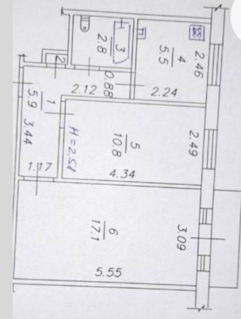 Продам 2-х ком квартиру на Новых Домах - фото 1