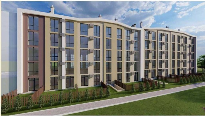 1м2 =600уе Продам двокімнатну квартиру від забудовника. Розстрочка - фото 1