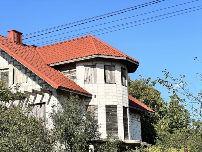 Продаж недобудованого будинку у с. Космівка з мальовничим краєвидом! - фото 1