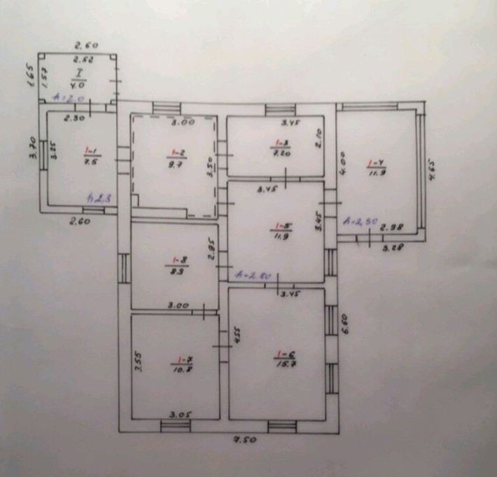 Продаж цегляного  будинку з комунiкацiями в Обухові. - фото 1