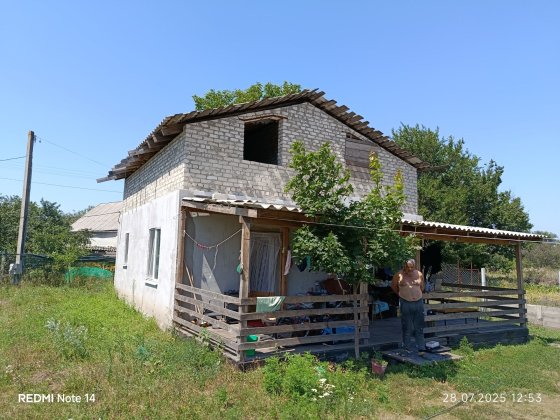 Продам недостроенный дом Павлоград