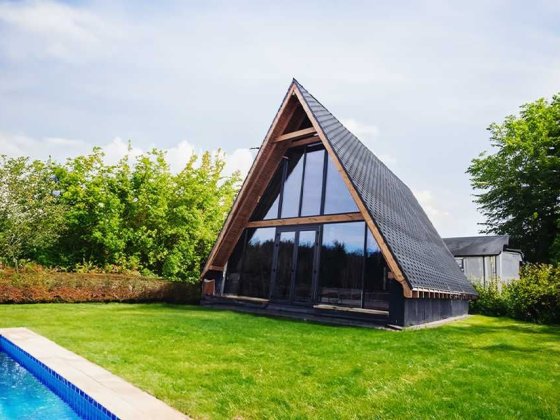 Капітальний дім а-фрейм на твоїй землі з фундаментом від 540 евро / м2 Хмельницький