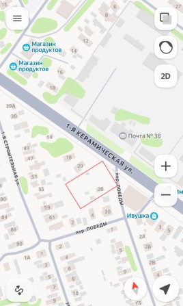 Продам приват. земельный участок 9,4 сот. ул.1-я Керамическая(р-н маг. Ивушка) - фото 1