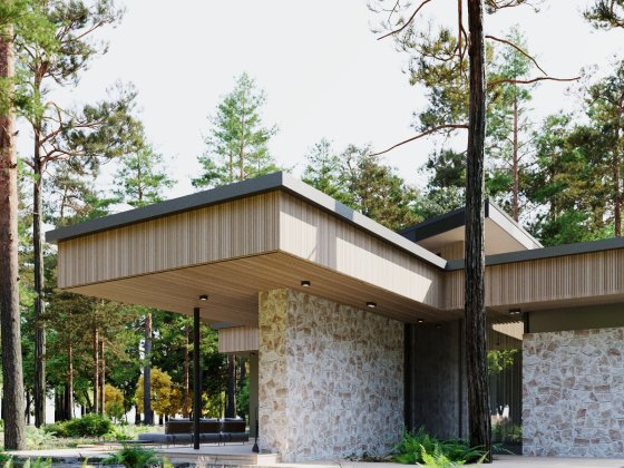 Дом в коттеджном городке Сосновый берег Обуховка пос Кировское Обуховка