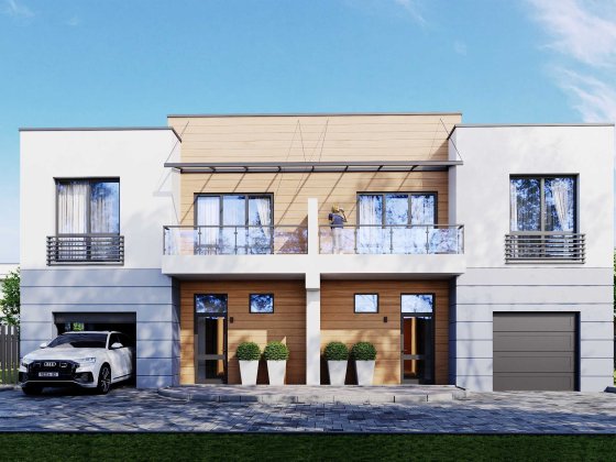 Дуплекс 144,4 м2 зз ділянкою 3 сотих, Вовчинець Вовчинець