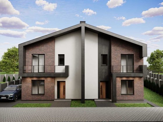 Дуплекс в Вовчинцях - 115м2, міські комунікації, розтермінування Вовчинець