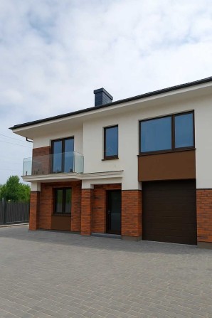 Дуплекс з гаражем у Вовчинцях, 140м2, та ділянкою 2,3сот. - фото 1