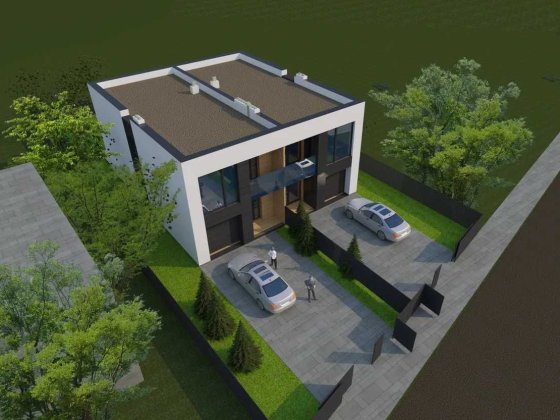 Продаж Дуплекса з гаражем - 154м2, ділянка - 3,6сот. Крихівці