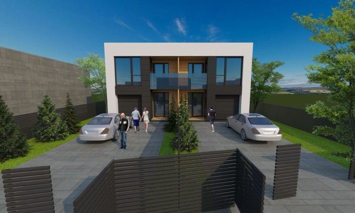 Продам дуплекс 153 м2 з гаражем, терасою та всіма комунікаціями - фото 1