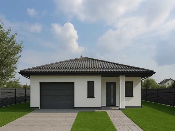 Продається одноповерховий особняк, з гаражем та власним подвірям Драгомирчани