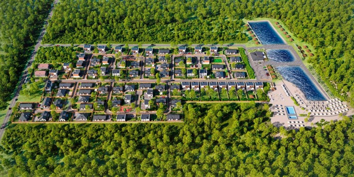 Продаж! Будинок 110 м2 в КМ Secret Lake, Білогородка. Озеро, басейн - фото 1