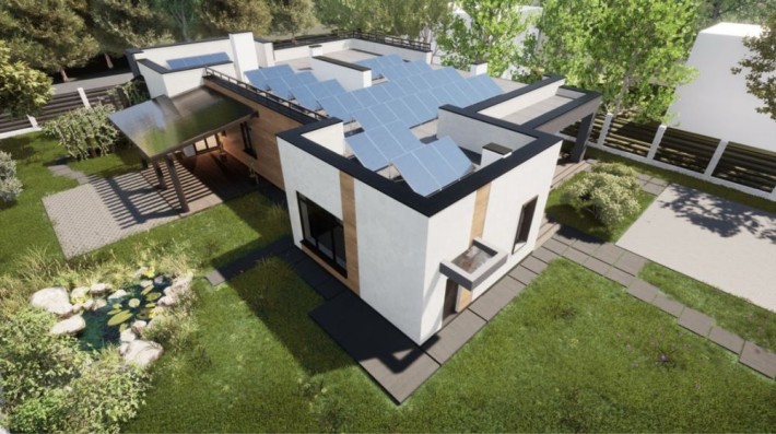 Будинок 220м2 з гаражем, 12 соток, 4 кімнати - фото 1