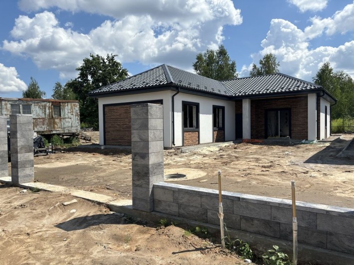 Одноповерховий готовий будинок в Ворзелі з газом - фото 1