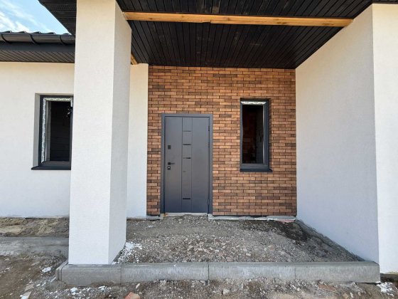 Одноповерховий дуплекс 80 м² на ділянці 2,5 сотки в Ворзелі Ворзель